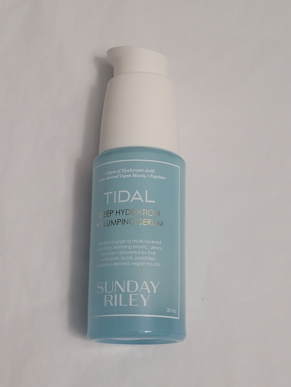 NWOB Sunday Riley TIDAL Deep Hydration & Plumping Serum 1 fl oz